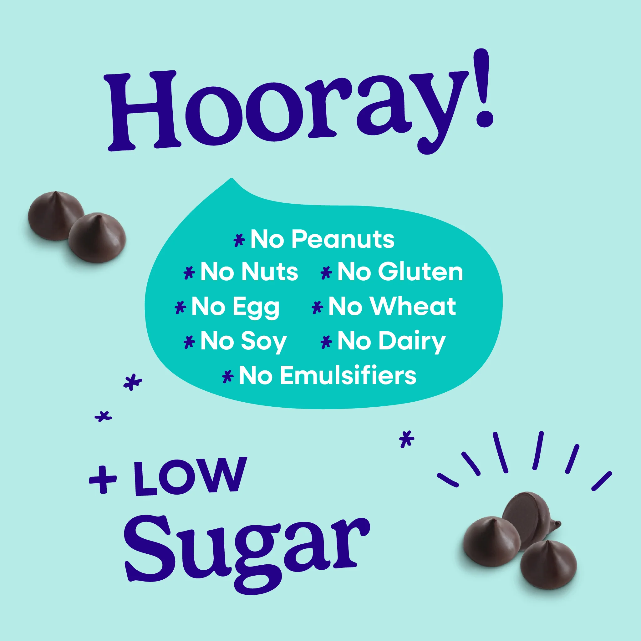 Bulk Mini Chips (10 lbs) - 85% Cacao Organic Vegan Extra Bitter-Sweet Dark Chocolate Chips (4000 ct) - Keto Friendly! - Image 3