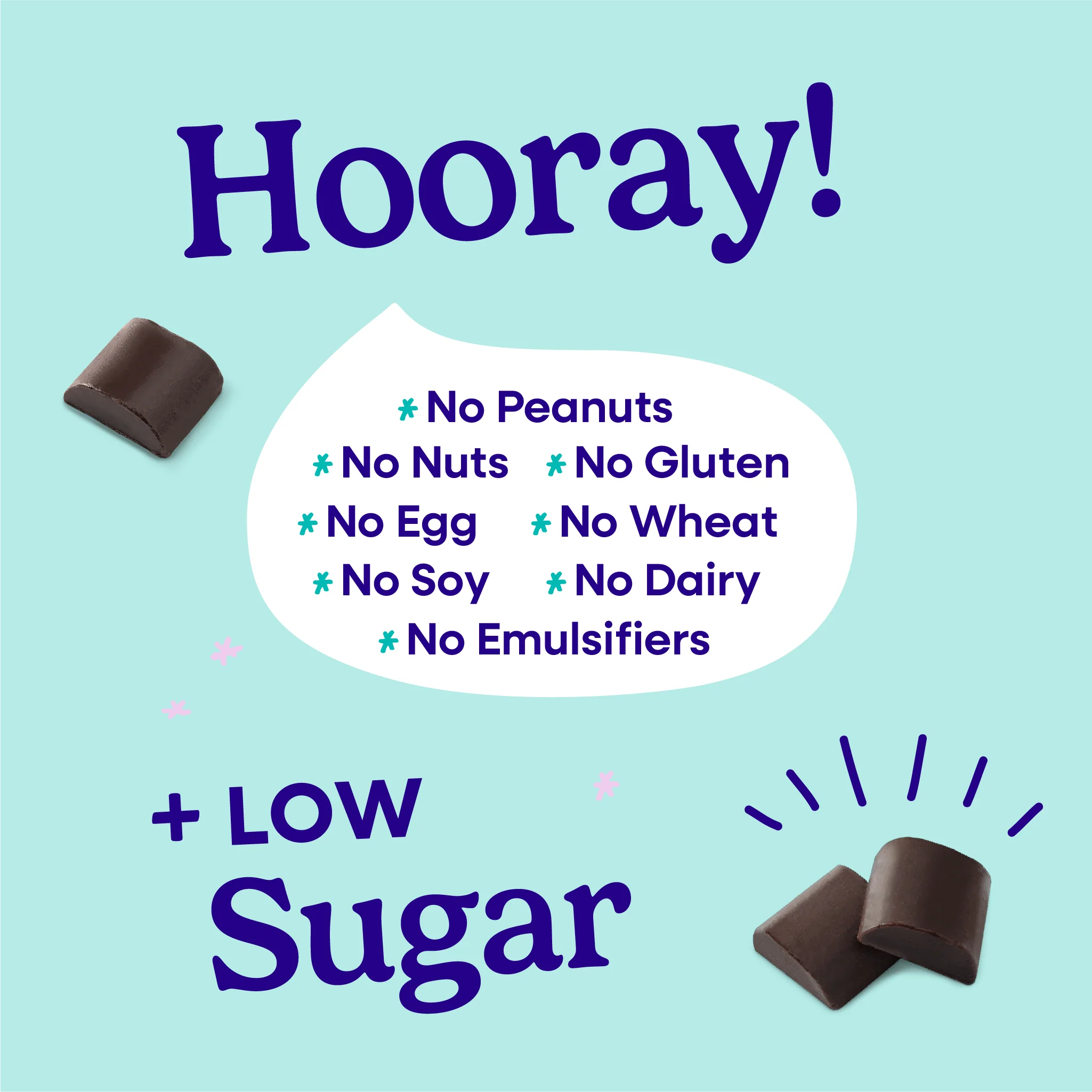 Bulk Baking Chunks (9 lbs) - 85% Cacao Organic Vegan Extra Bitter-Sweet Dark Chocolate Chunks - Keto Friendly - Image 3