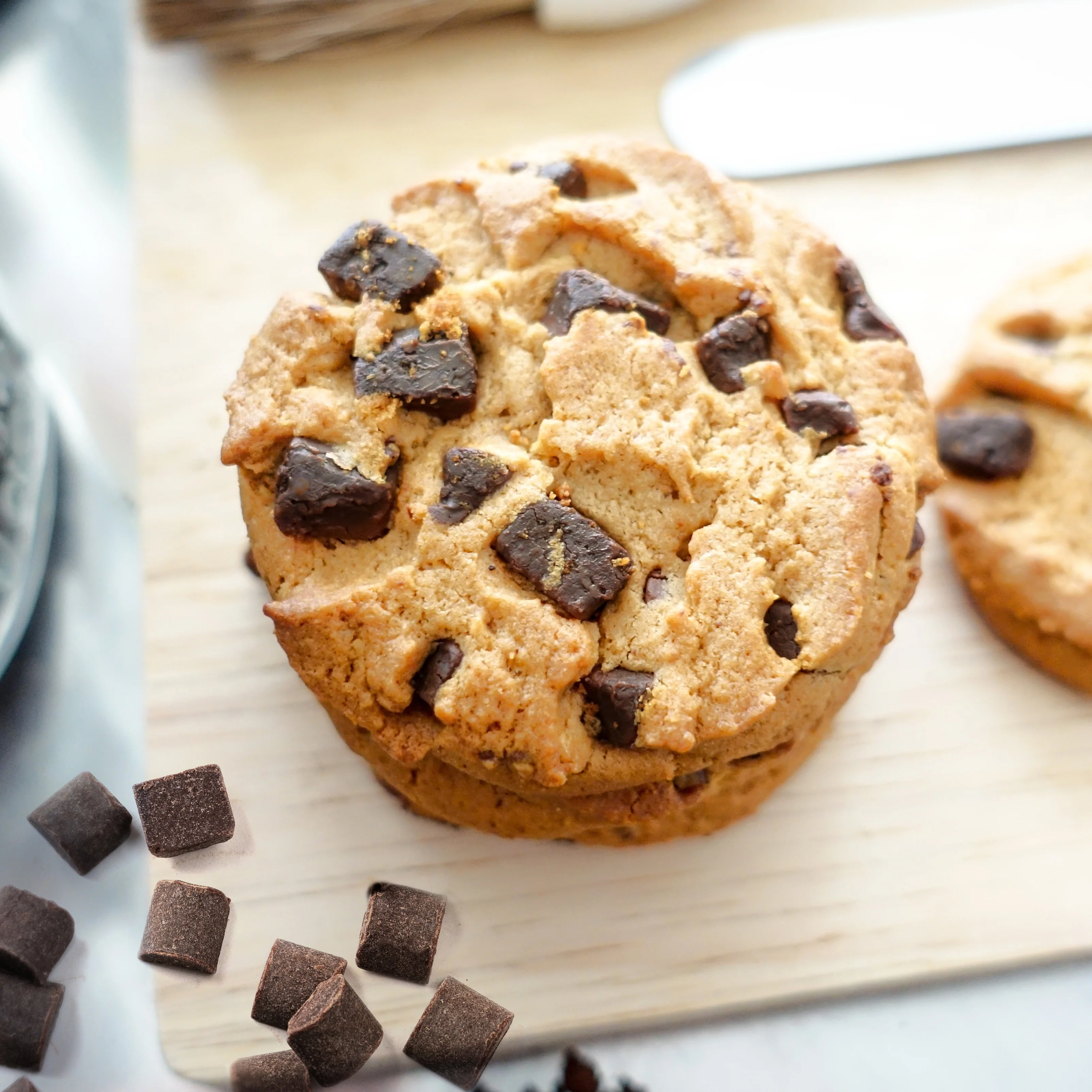 Bulk Baking Chunks (9 lbs) - 85% Cacao Organic Vegan Extra Bitter-Sweet Dark Chocolate Chunks - Keto Friendly - Image 4