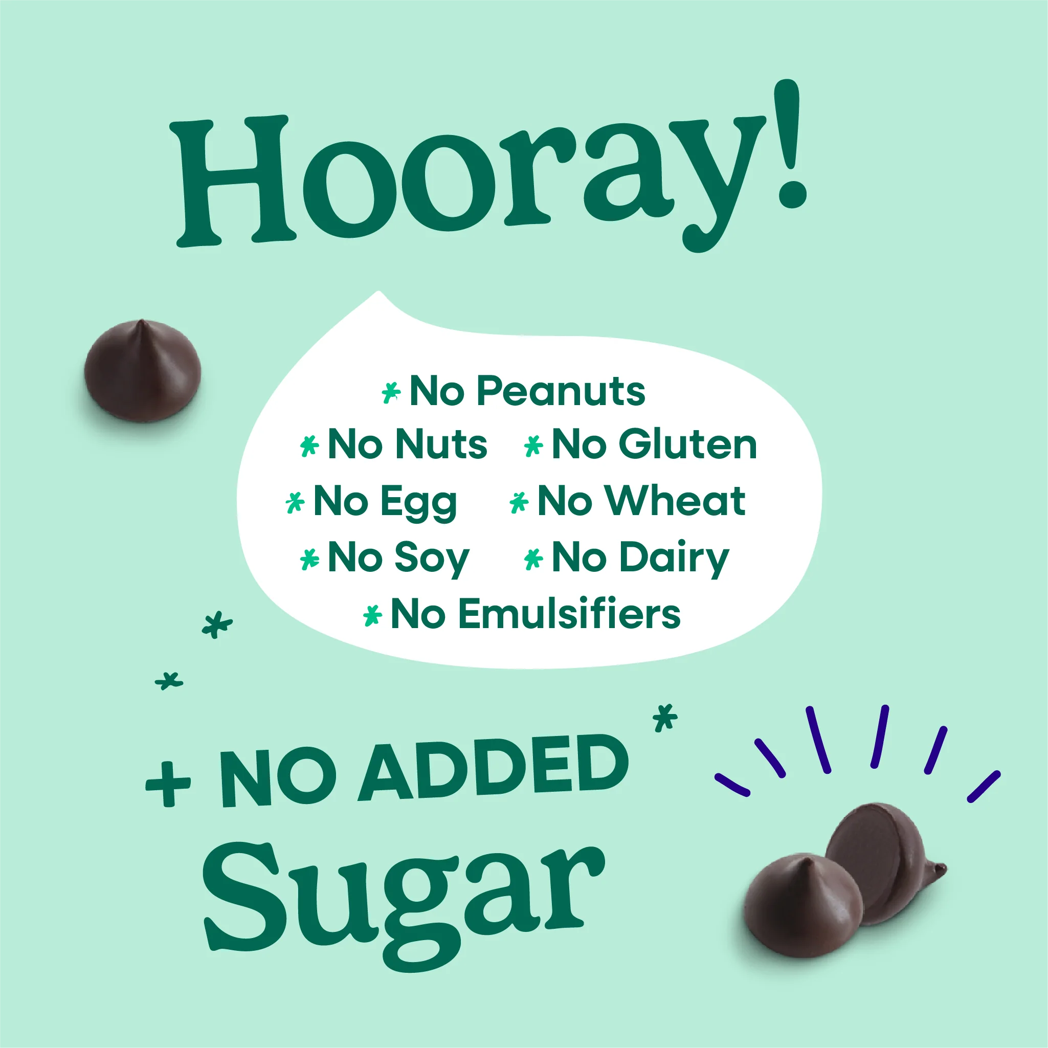 70% Cacao Organic Vegan Bitter-Sweet Dark Chocolate Chips with Stevia - Image 4