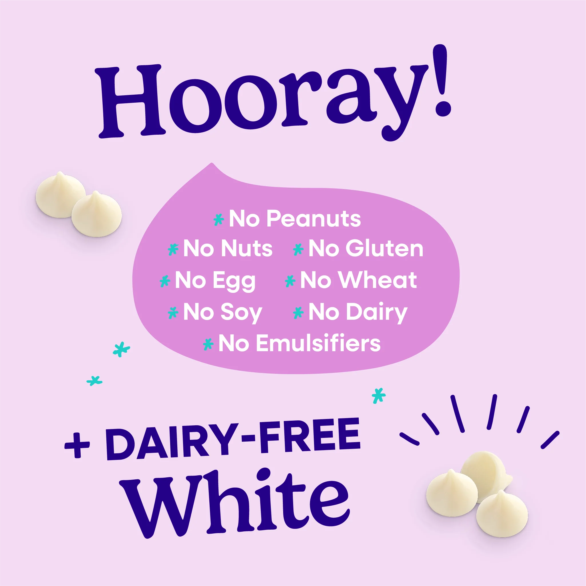 Bulk Mini Baking Chips (10 lbs) - Organic Vegan White Baking Chips (4000 ct) - Image 3