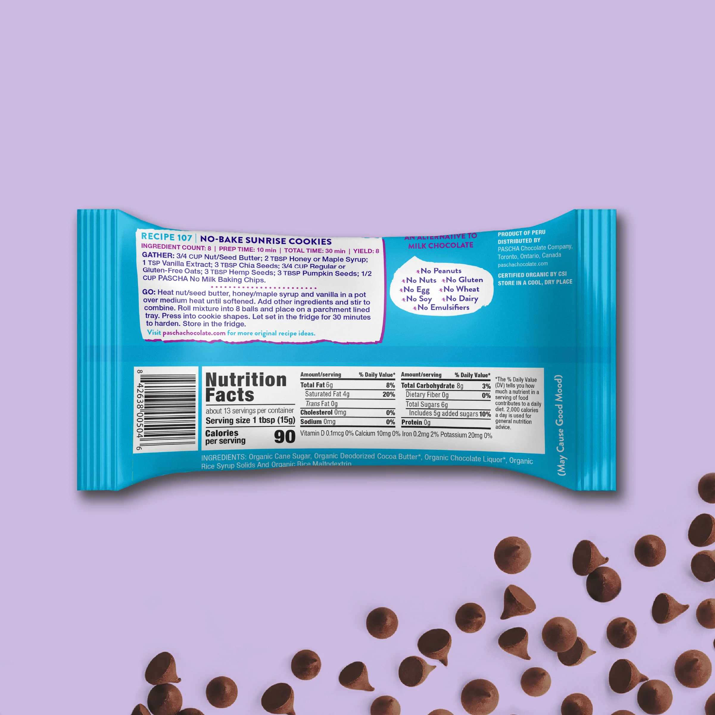 Organic Vegan No Milk Baking Chips - Image 3