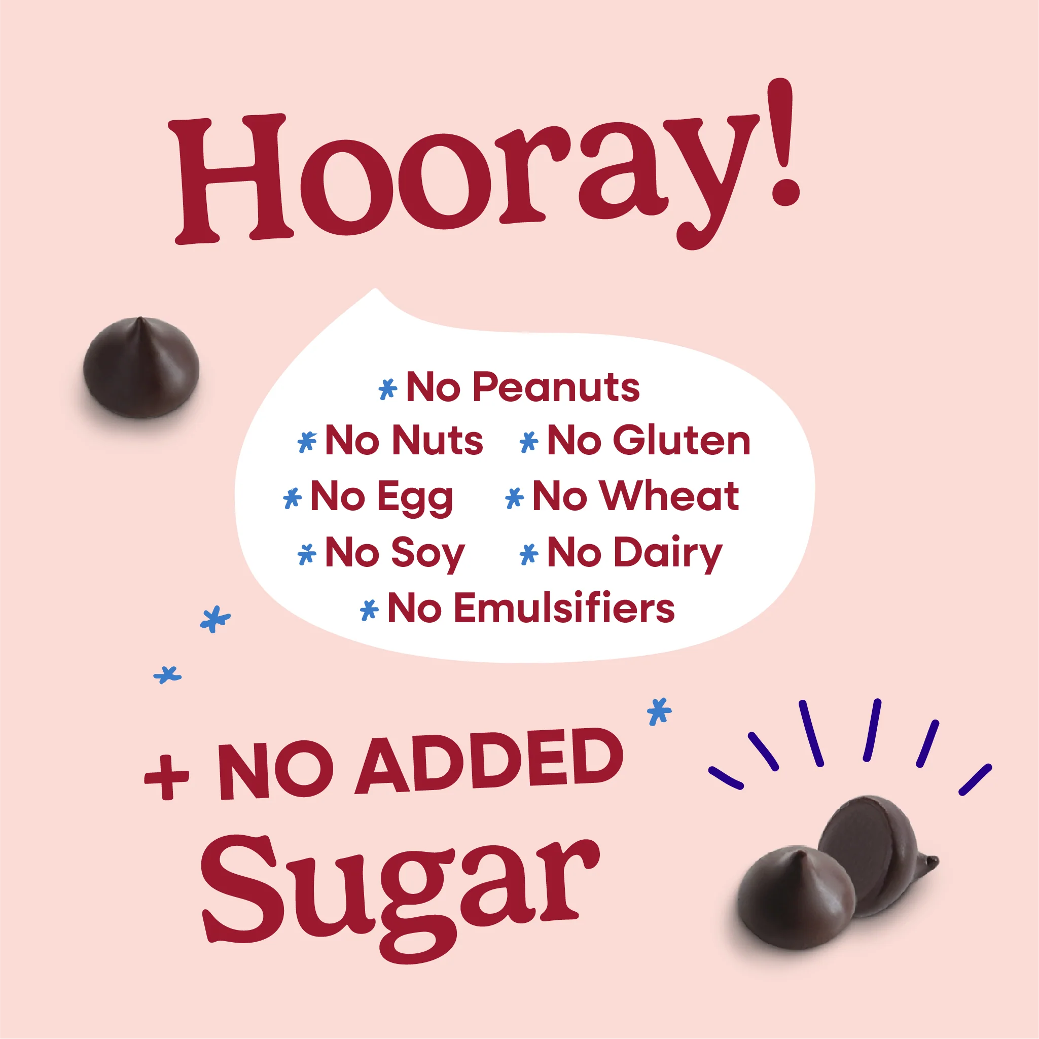 100% Cacao Organic Vegan Unsweetened Dark Chocolate Chips - Image 4